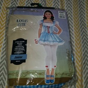 Wizard of Oz Dorothy Costume Size Junior M 7-9
